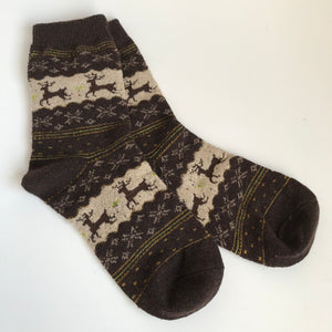 Children’s socks, winter theme