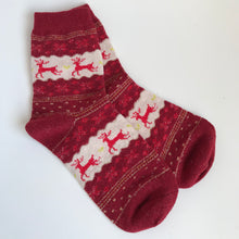 Load image into Gallery viewer, Children’s socks, winter theme