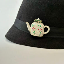 Load image into Gallery viewer, Tea pot brooch pin