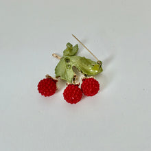 Load image into Gallery viewer, Raspberry brooch pin