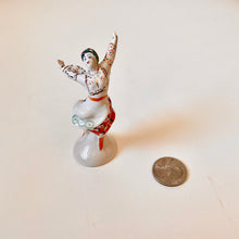 Load image into Gallery viewer, Vintage ceramic figurine, Ukrainian women dancer