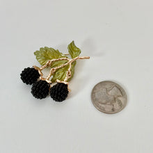 Load image into Gallery viewer, Blackberry brooch pin
