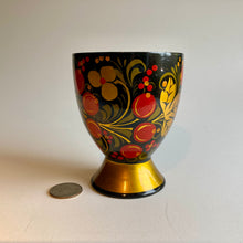 Load image into Gallery viewer, Wooden decor cup set, khokhloma painting.
