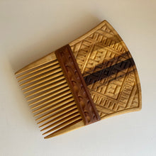 Load image into Gallery viewer, Wooden comb - four ways, handmade