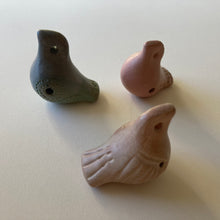 Load image into Gallery viewer, Clay whistles - bird, handmade