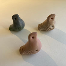 Load image into Gallery viewer, Clay whistles - bird, handmade