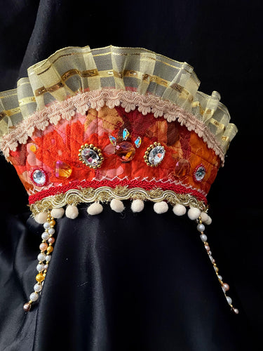 Kokoshnik Sofia - modern headpiece, handmade