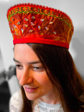 Load image into Gallery viewer, Kokoshnik Mila - modern headpiece, handmade