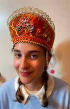 Load image into Gallery viewer, Kokoshnik Anna - modern headpiece, handmade