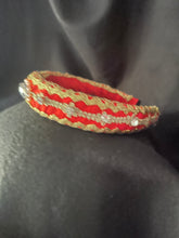 Load image into Gallery viewer, Headband Gold Braids - modern headpiece, handmade