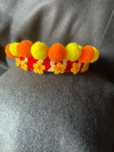 Load image into Gallery viewer, Headband Fuzzy Balls - modern headpiece, handmade