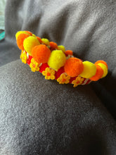 Load image into Gallery viewer, Headband Fuzzy Balls - modern headpiece, handmade