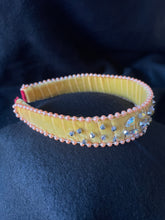 Load image into Gallery viewer, Headband Sparkling Triangles - modern headpiece, handmade