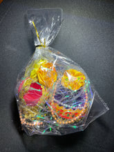 Load image into Gallery viewer, Christmas tree velvet sphere ornament set #9, handmade