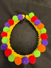 Load image into Gallery viewer, Headband with puffs - modern headpiece, handmade