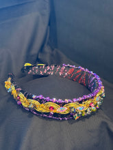 Load image into Gallery viewer, Headband - Purple, modern headpiece, handmade
