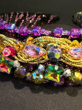 Load image into Gallery viewer, Headband - Purple, modern headpiece, handmade