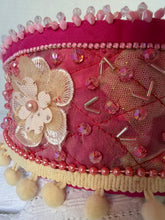 Load image into Gallery viewer, Povyazka, rose with ribbon flowers - modern headpiece, handmade