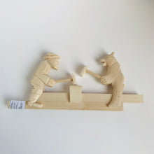 Load image into Gallery viewer, Wooden moving toy - Two blacksmiths