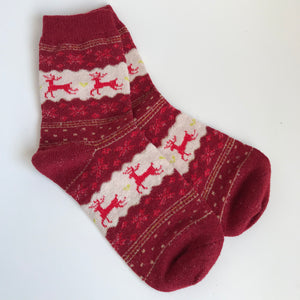 Children’s socks, winter theme