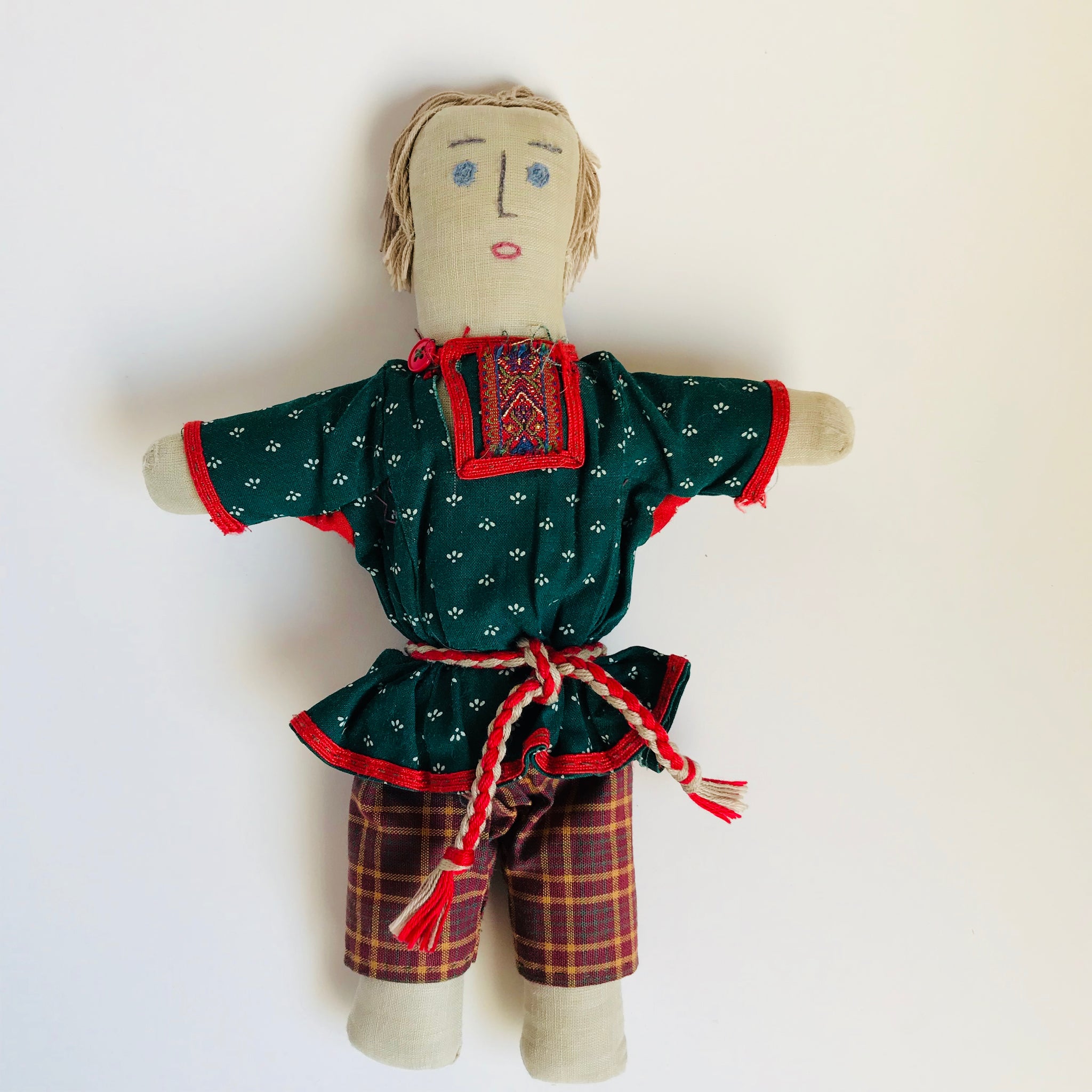 Baba (grandma) fabrics doll making kit. – Kedry gift store