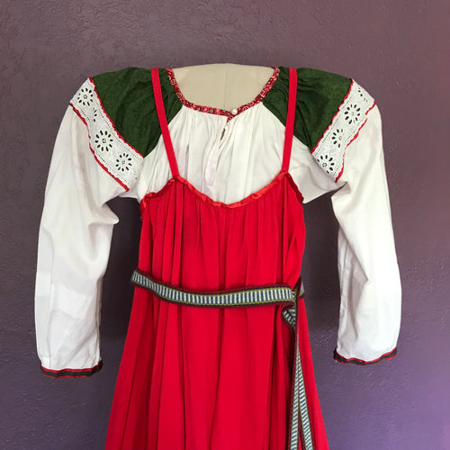Traditional costume for girl 12-14 years old