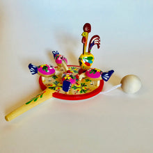 Load image into Gallery viewer, Wooden moving toy - Chickens