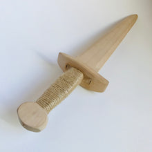 Load image into Gallery viewer, Wooden toy sword and shield