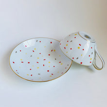 Load image into Gallery viewer, Vintage tea cup with deep saucer