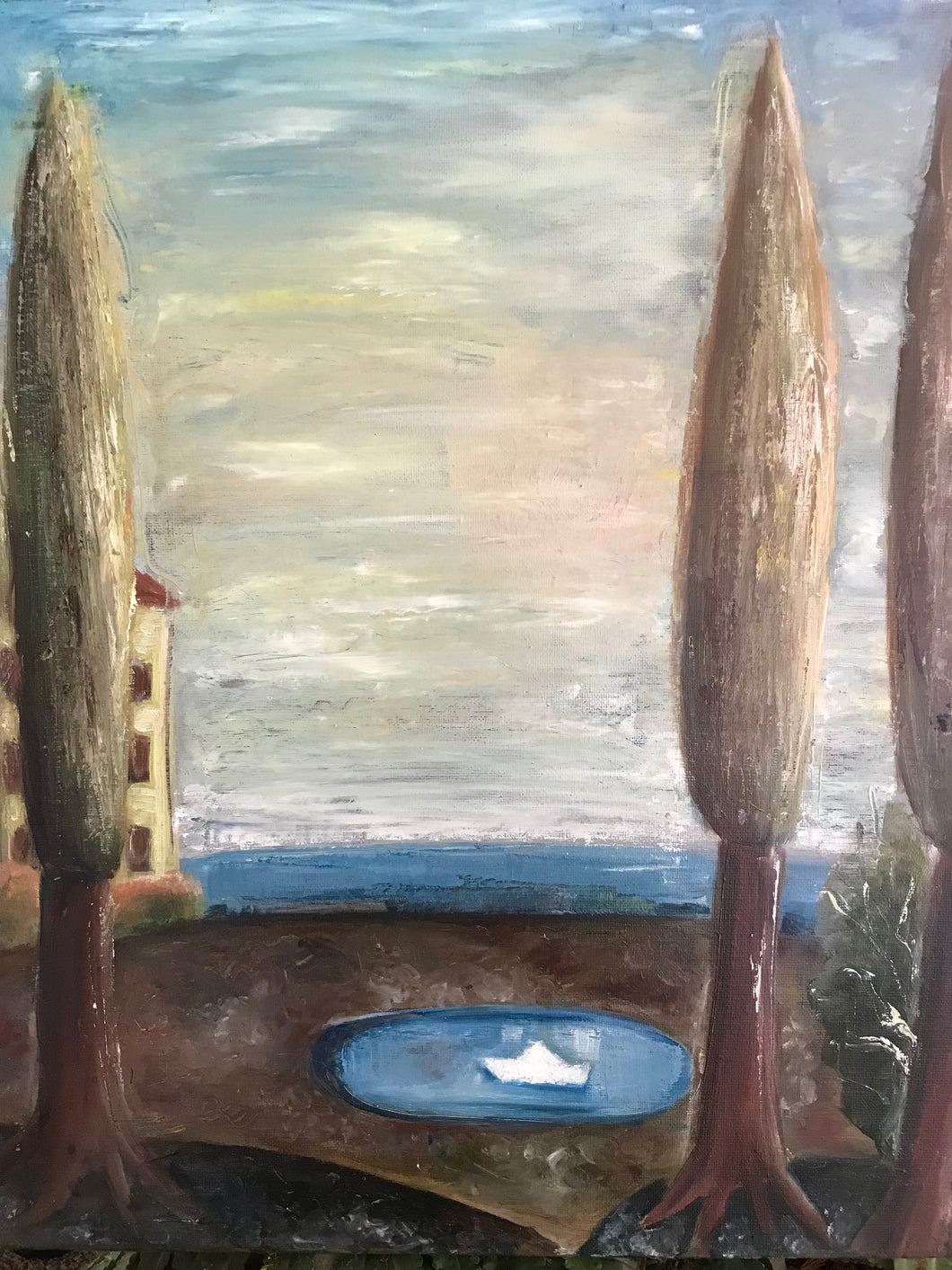 Cozy Crimea, canvas, oil