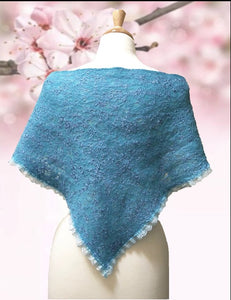 Felted Bactus Light Blue Color