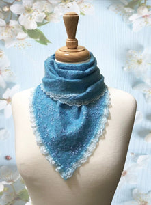 Felted Bactus Light Blue Color