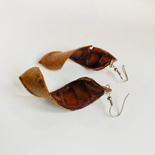 Load image into Gallery viewer, Natural bark earrings